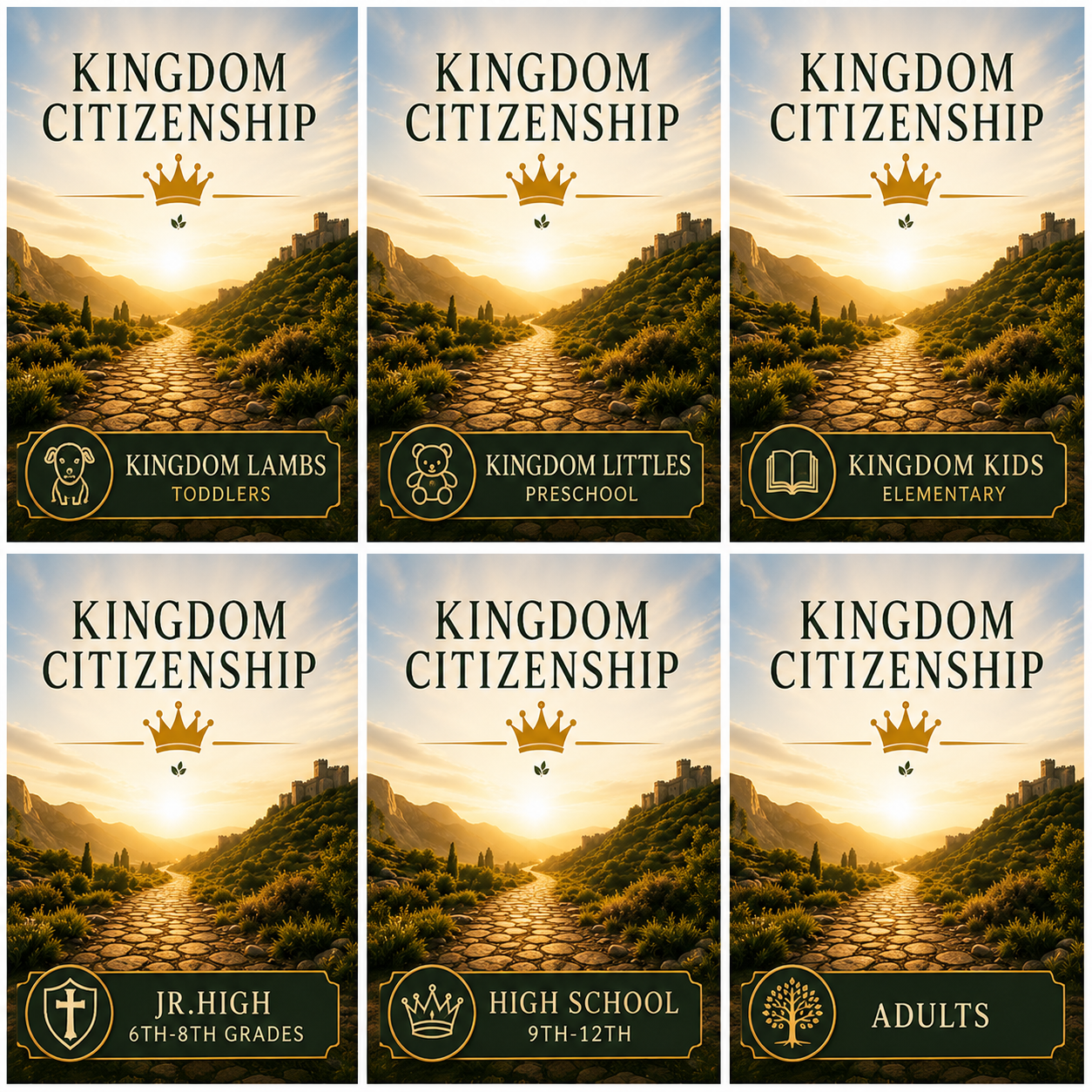 12 WEEK  - VARIOUS AGE GROUPS -  Kingdom Citizenship