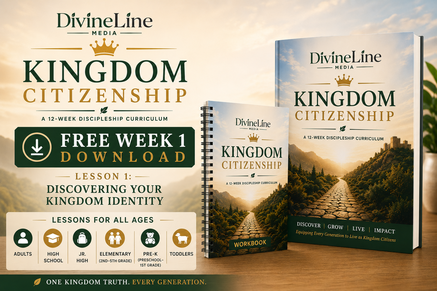 12 WEEK  - VARIOUS AGE GROUPS -  Kingdom Citizenship