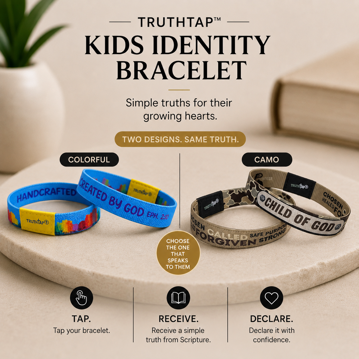 TruthTap™ Kids Identity Bracelet