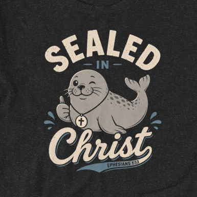 Sealed in Christ Christian T-Shirt – Ephesians 1:13